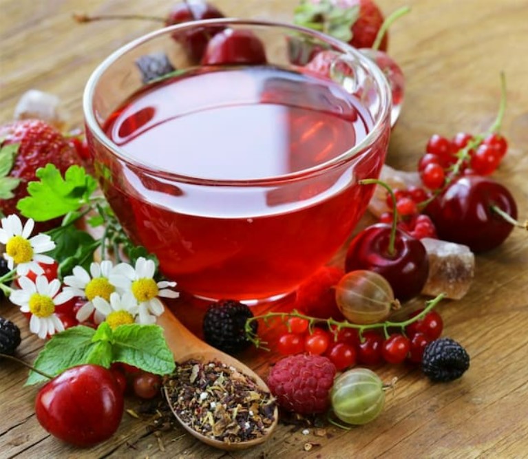 چای میوه ای